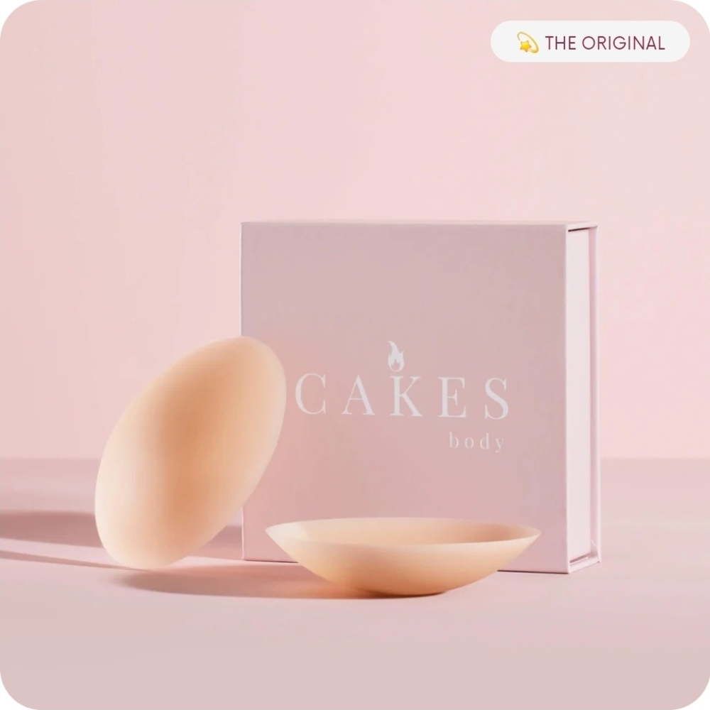 Cakes Body:  grippy CAKES circles™, Size OG (B-DD), Honey Color